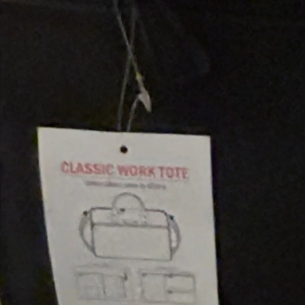 Classic Black Tote Bag